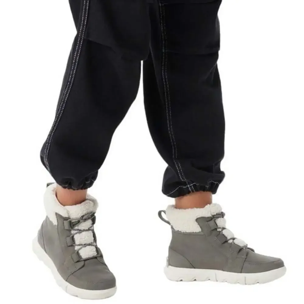 Sorel Quarry Sea Salt Women's Waterproof Insulated Winter Boots Grey Size 6